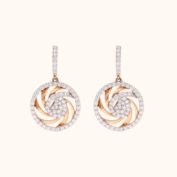 18 KT Diamond Earrings